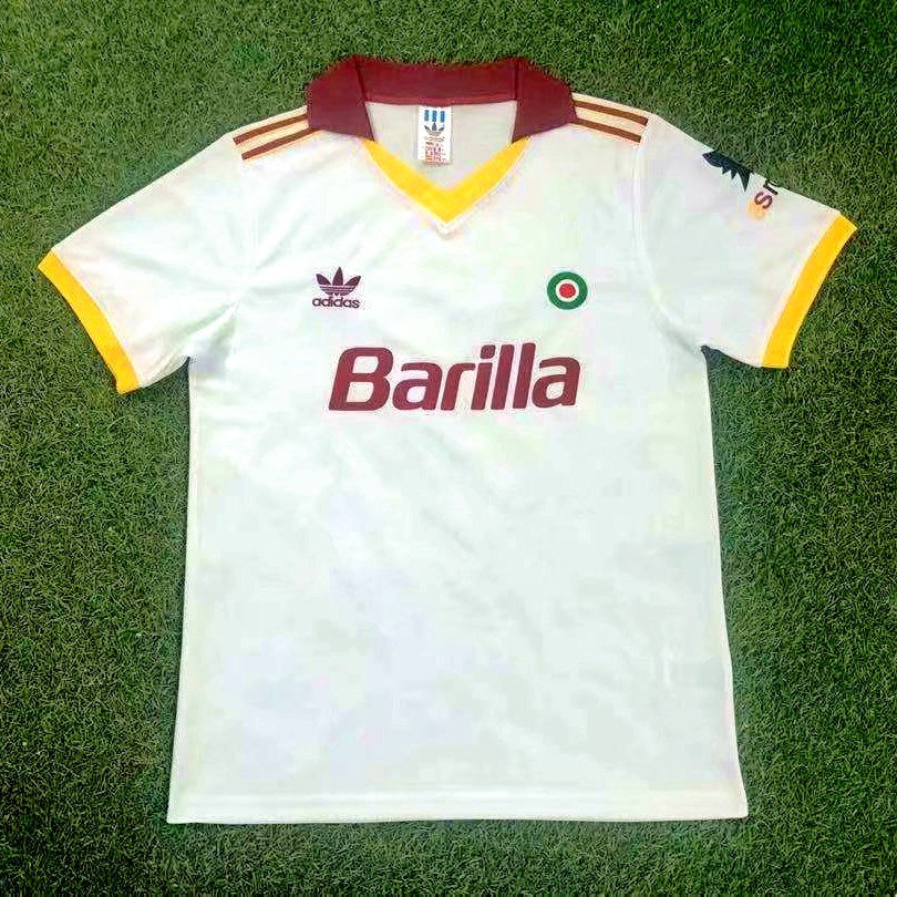 91/92 Roma Away Retro Jersey