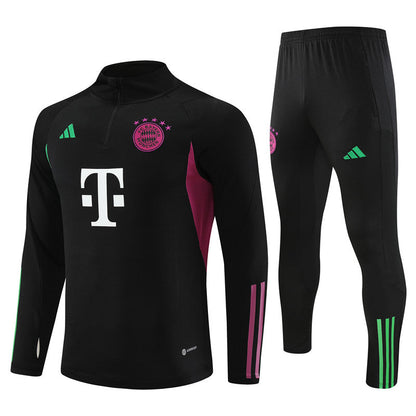 Bayern Black Tracksuit