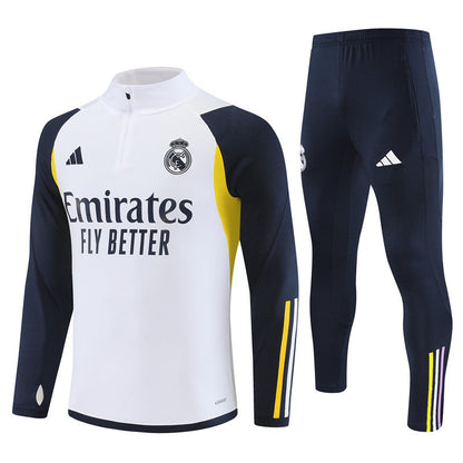 Real Madrid White Tracksuit