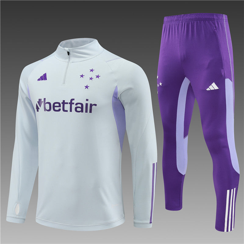 Cruzeiro Light Gray Tracksuit