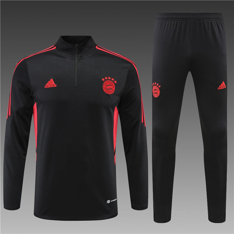 Bayern Black Tracksuit
