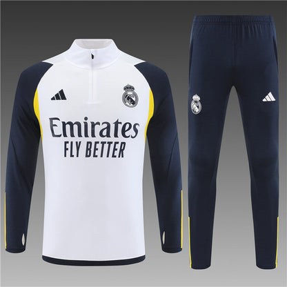 Real Madrid White Tracksuit