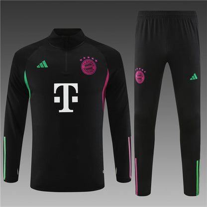 Bayern Black Tracksuit