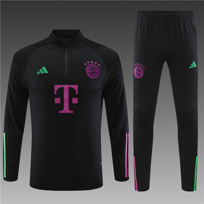 Bayern Black Tracksuit