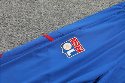 Lyon Blue Color High Collar Style Tracksuit