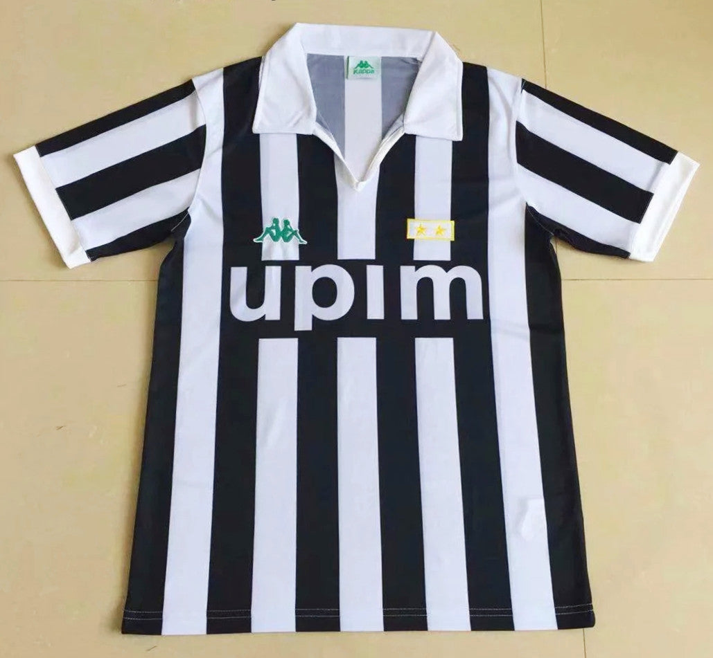 91/92 Juventus Home Retro Jersey