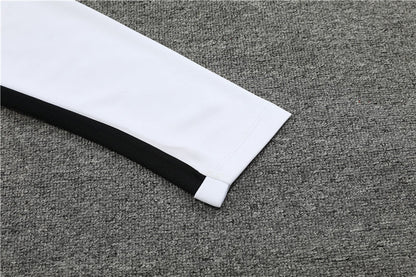 Paris White Color Matching Tracksuit