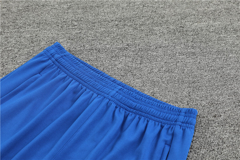 Lyon Blue Color High Collar Style Tracksuit