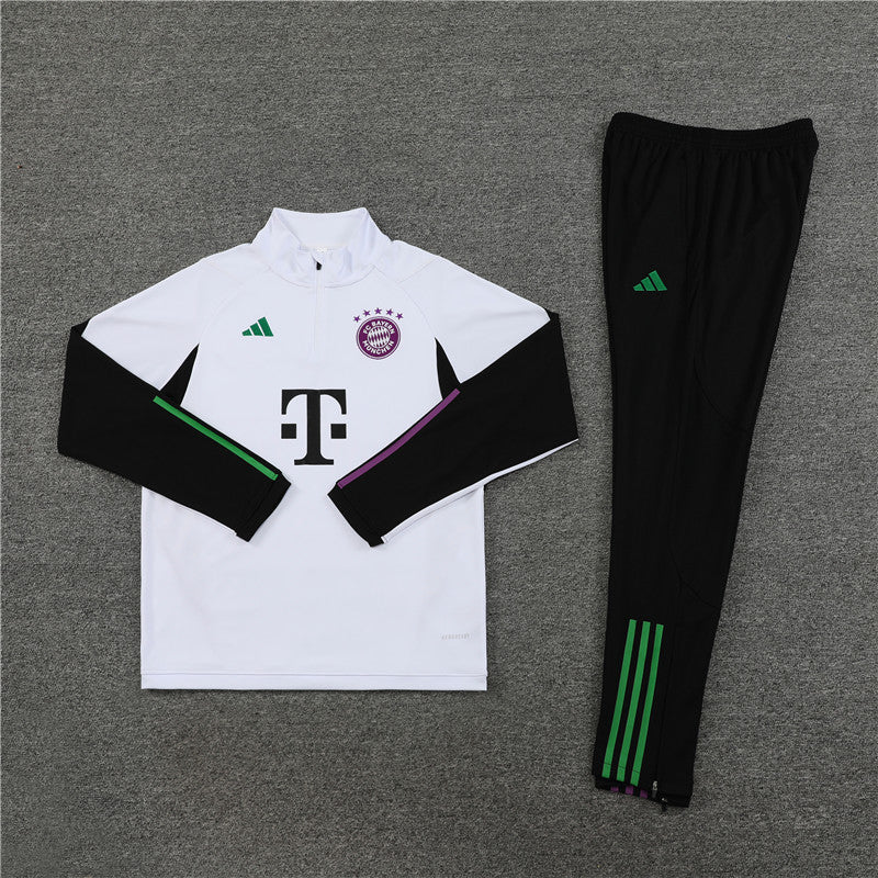 Bayern White Tracksuit