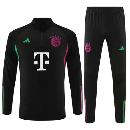 Bayern Black Tracksuit