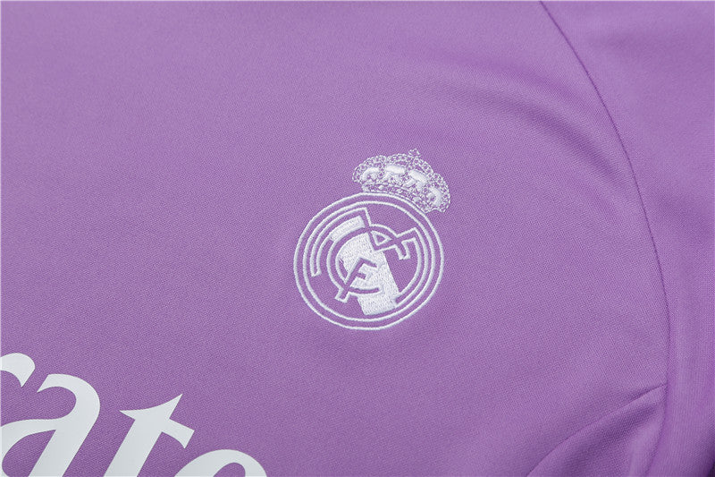 Real Madrid Purple With Royal Blue Tracksuit