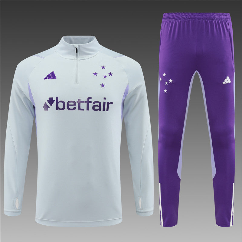 Cruzeiro Light Gray Tracksuit