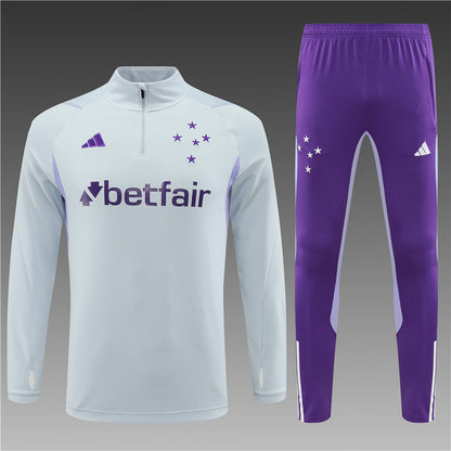 Cruzeiro Light Gray Tracksuit