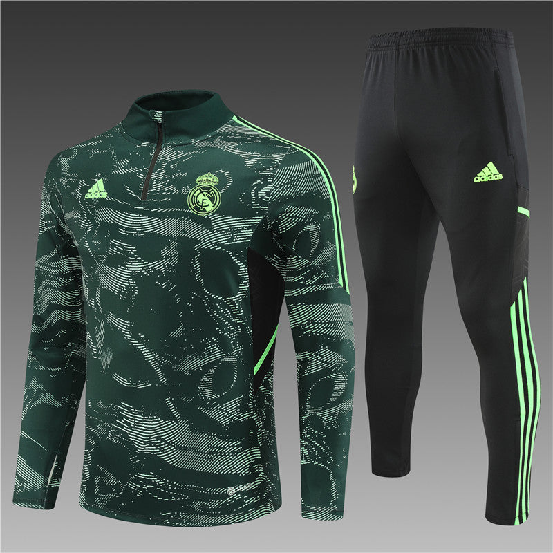Champions League Version Of Real Madrid Camouflage Tracksuit