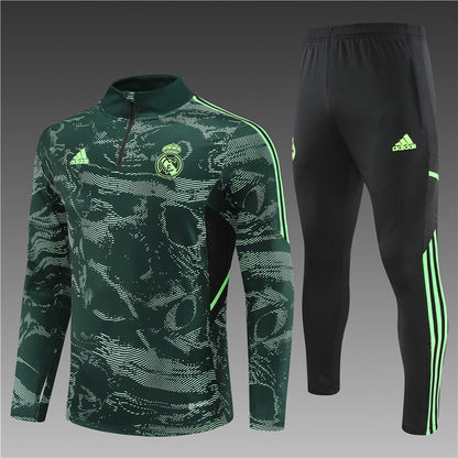 Champions League Version Of Real Madrid Camouflage Tracksuit