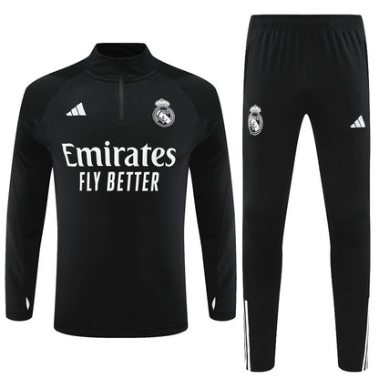 Real Madrid Black Tracksuit