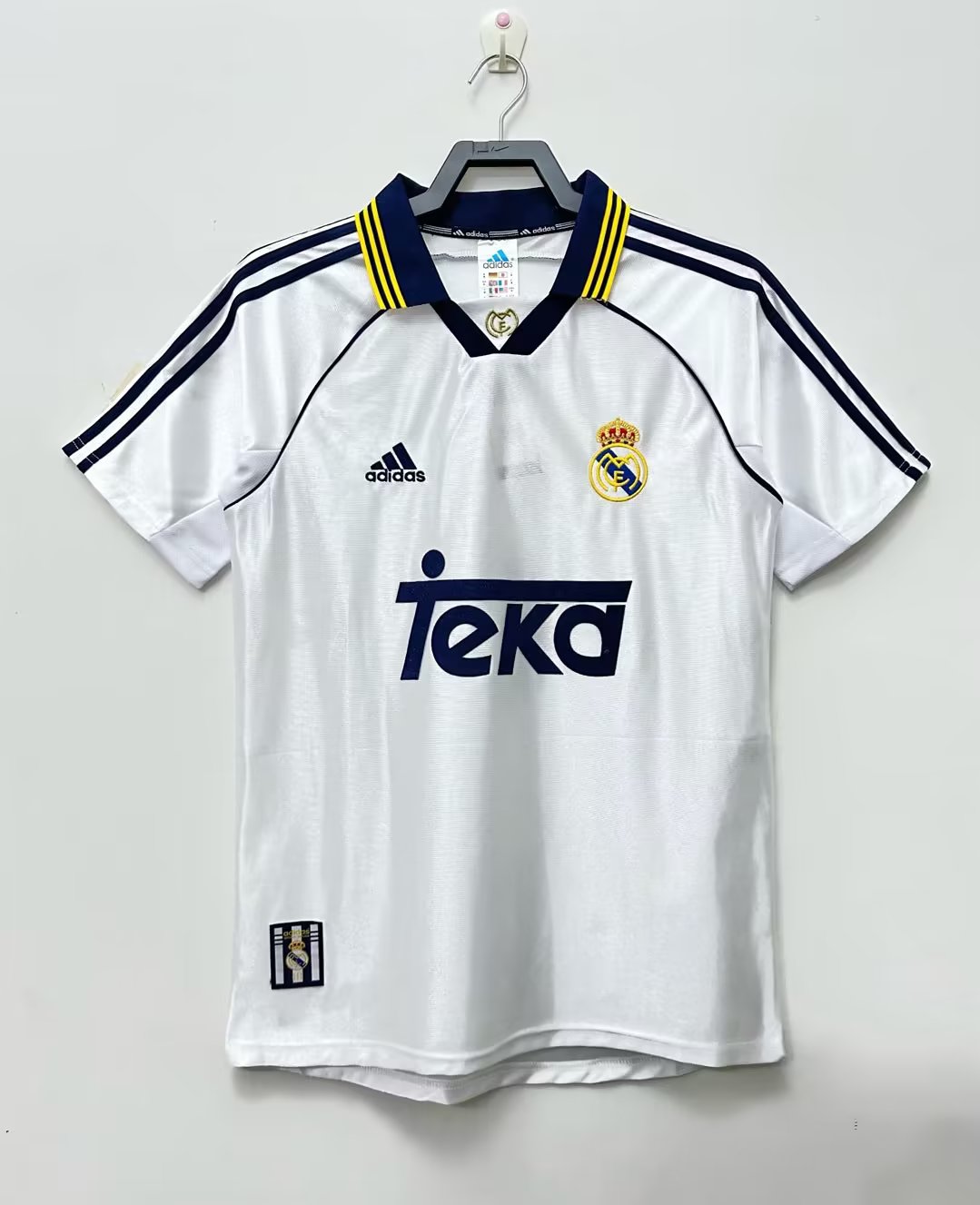 98-00 Real Madrid Home Retro Jersey