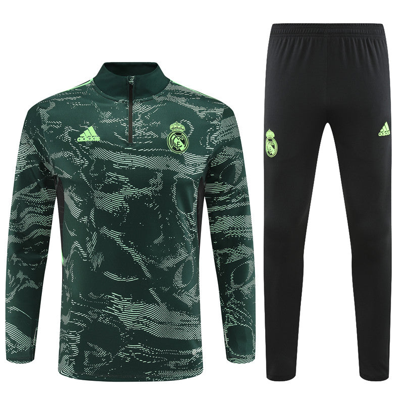 Champions League Version Of Real Madrid Camouflage Tracksuit