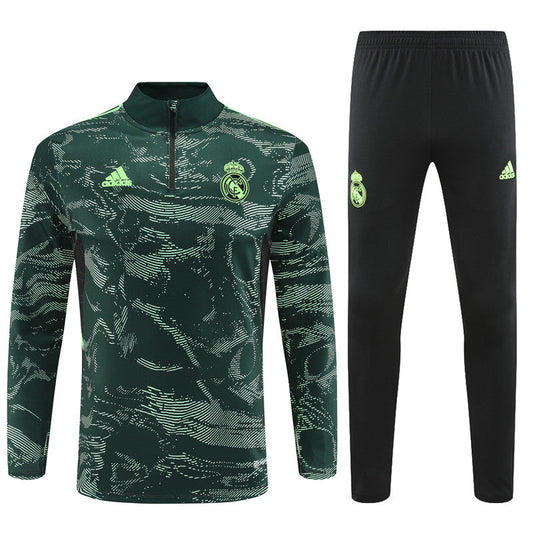 Champions League Version Of Real Madrid Camouflage Tracksuit