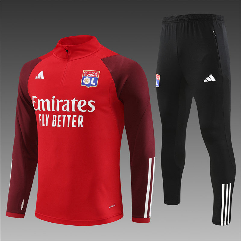 Lyon Red Tracksuit Tracksuit