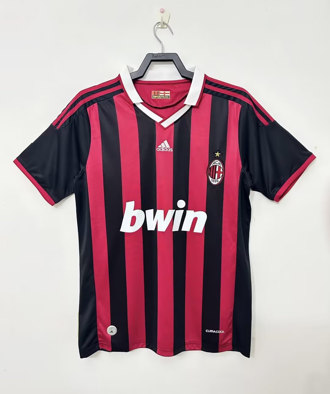 2009-10 AC Milan Home Retro Jersey