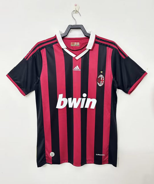 2009-10 AC Milan Home Retro Jersey