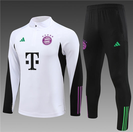Bayern White Tracksuit