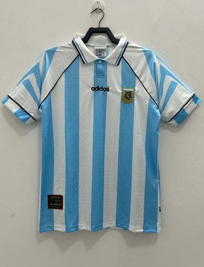1996-97 Argentina Home Retro Jersey