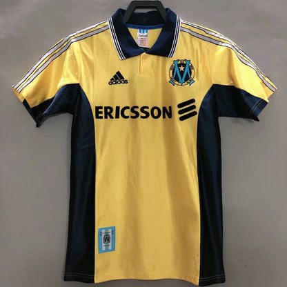 1998-99 Marseille Away gold Retro Jersey