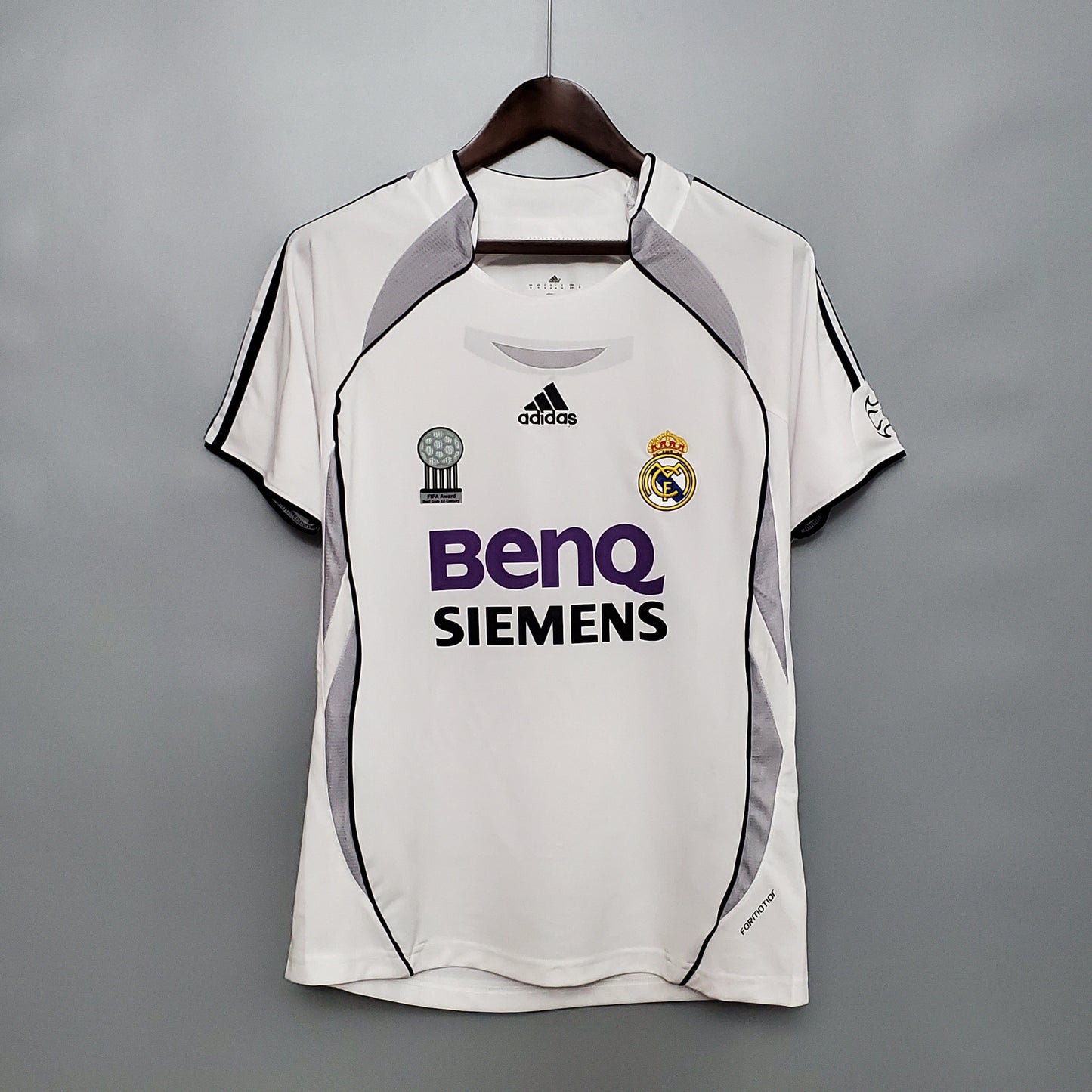 06/07 Real Madrid Home Long Sleeve Retro Jersey