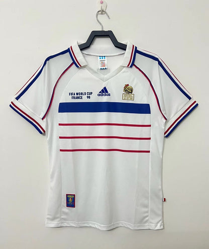 98 France Away Retro Jersey