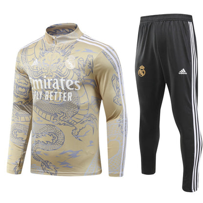 Real Madrid Yellow Dragon Tracksuit
