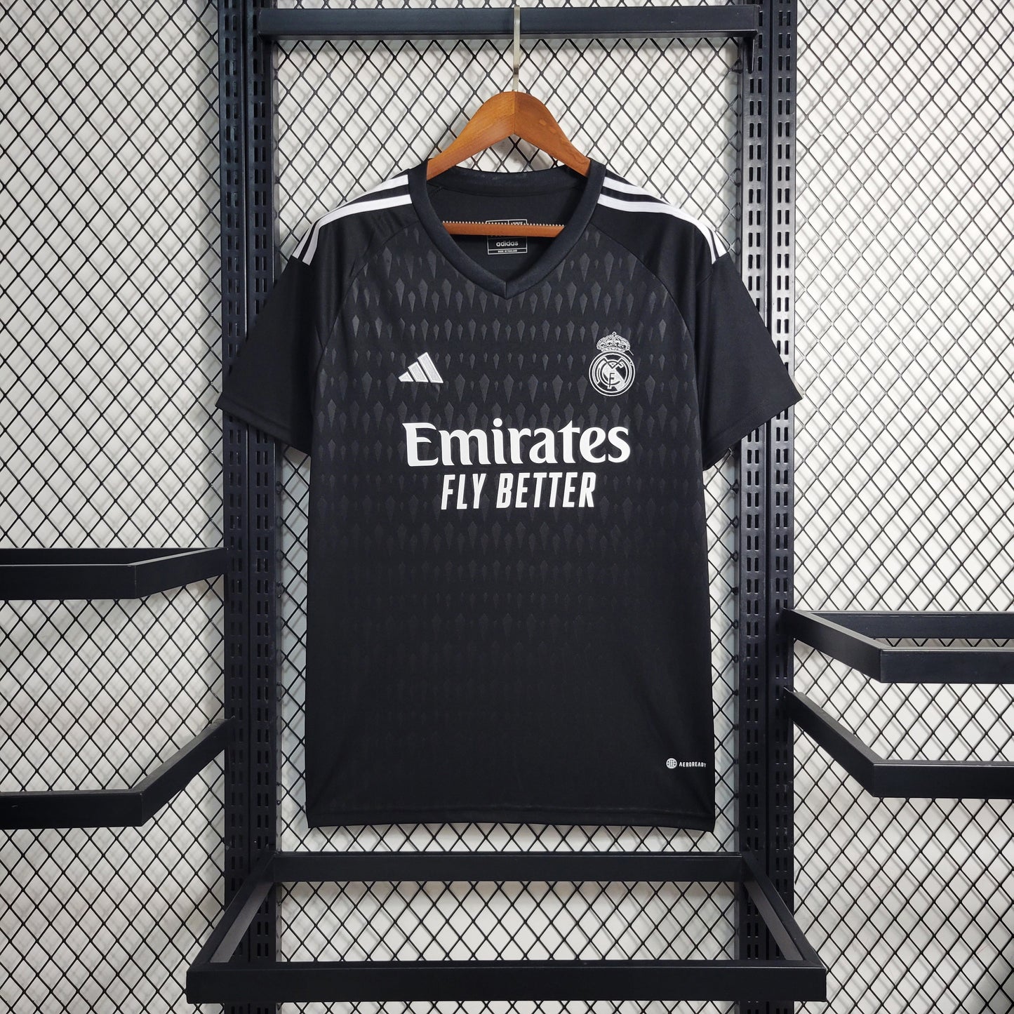 23-24 Real Madrid Black Goalkeeper Jersey