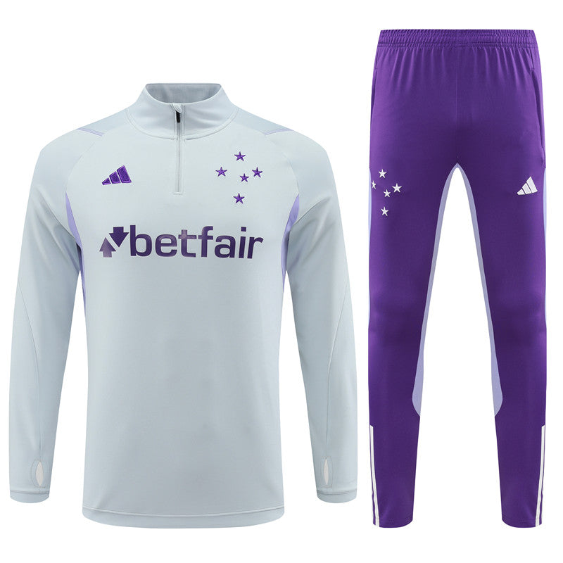Cruzeiro Light Gray Tracksuit