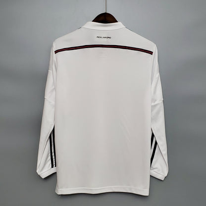 14/15 Real Madrid Home Long Sleeve Retro Jersey