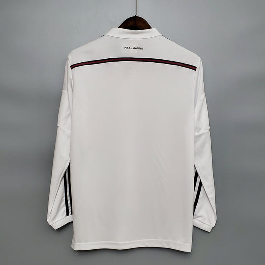 14/15 Real Madrid Home Long Sleeve Retro Jersey