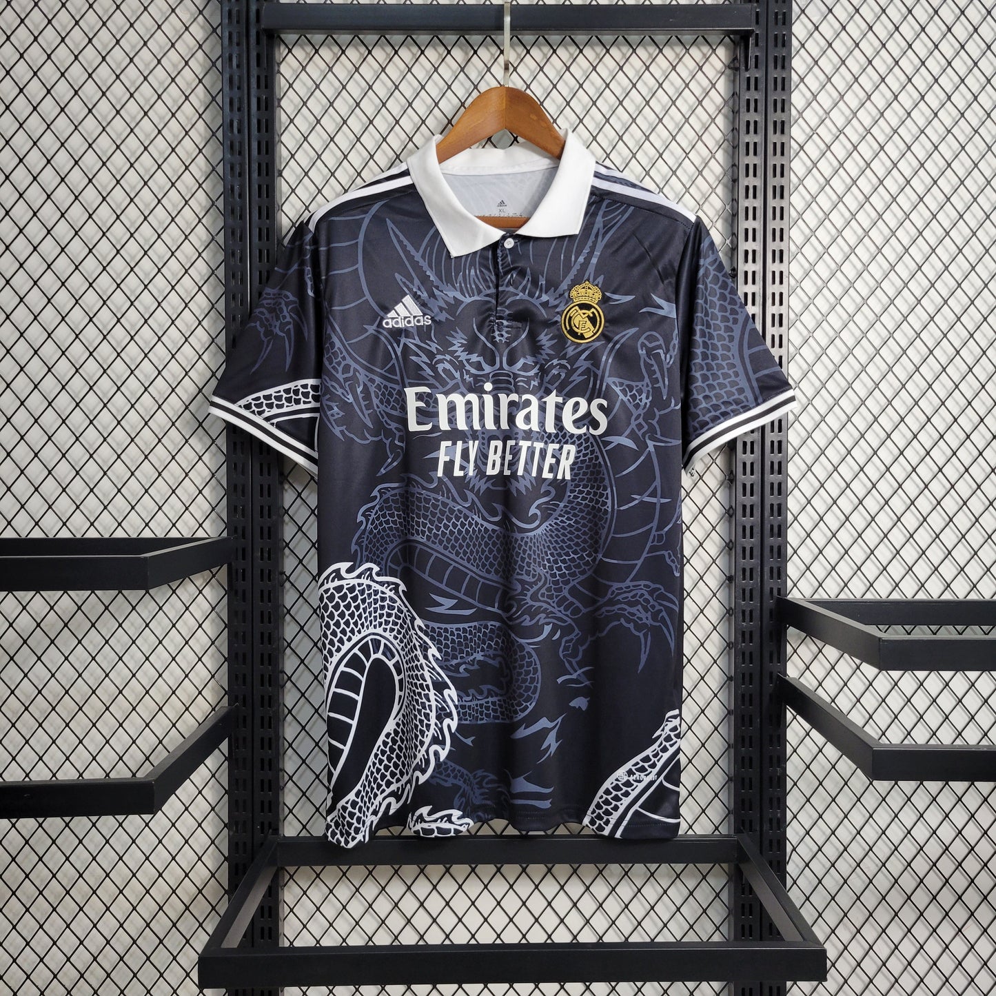 23-24 Real Madrid Black Dragon Special Edition Jersey