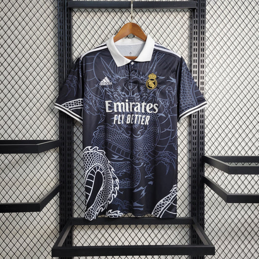 23-24 Real Madrid Black Dragon Special Edition Jersey