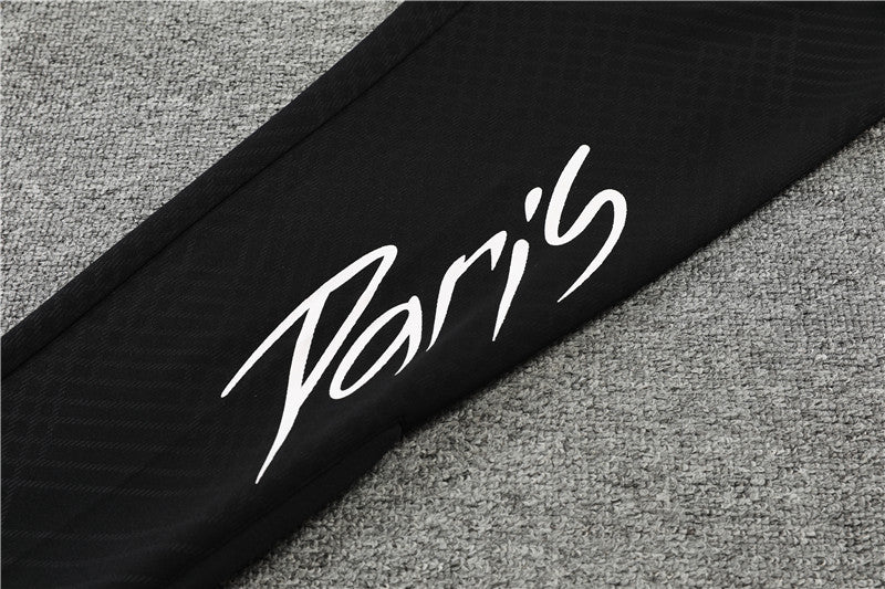 Jordan Paris Gray Black Tracksuit