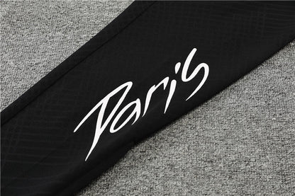 Jordan Paris Gray Black Tracksuit
