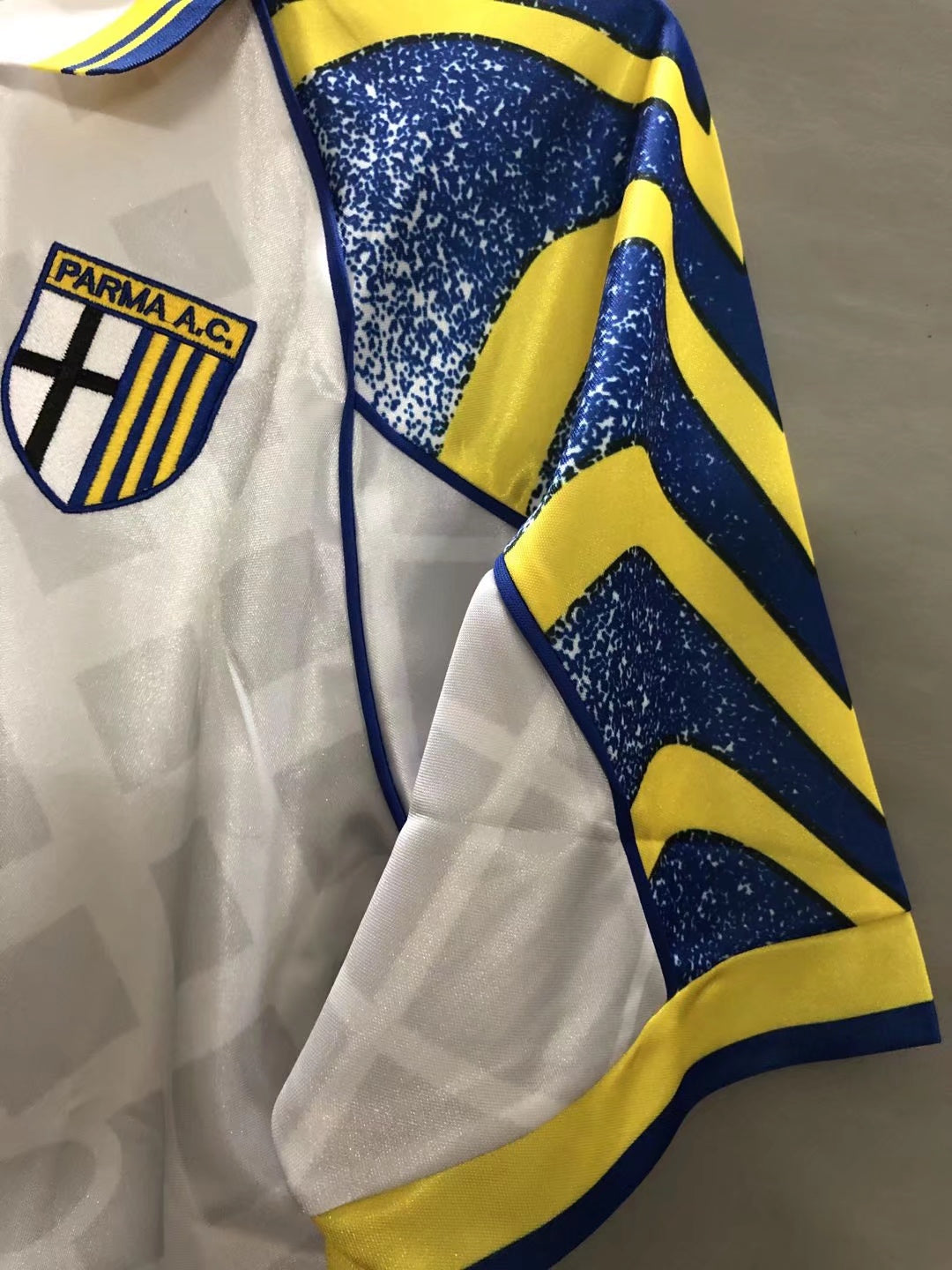 1995-97 Parma White Retro Jersey