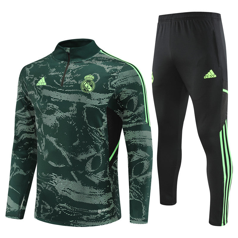 Champions League Version Of Real Madrid Camouflage Tracksuit