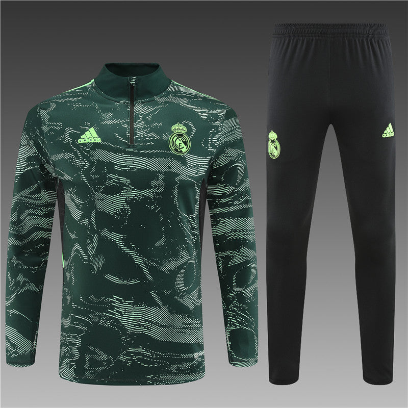 Champions League Version Of Real Madrid Camouflage Tracksuit