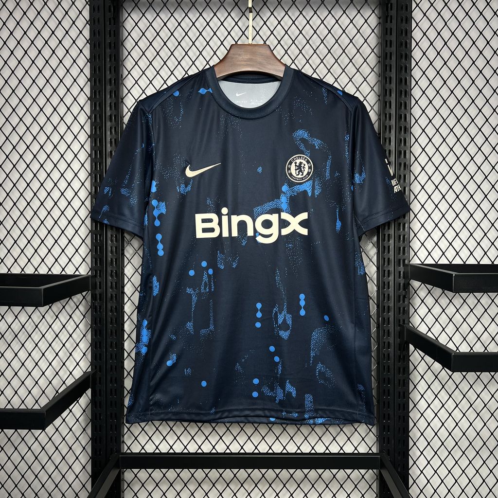 24-25 Chelsea Dark Blue Pre-match Training Jersey