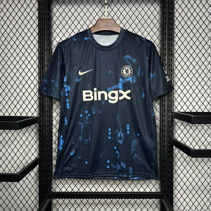 24-25 Chelsea Dark Blue Pre-match Training Jersey