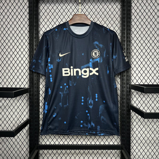 24-25 Chelsea Dark Blue Pre-match Training Jersey