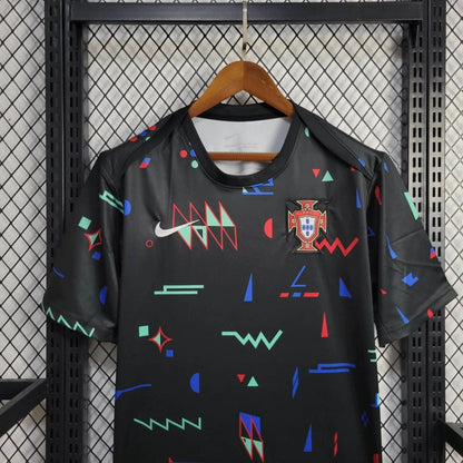 24-25 Portugal Black Training Jersey