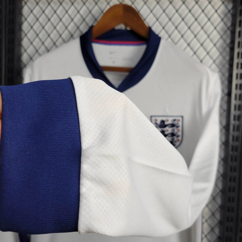 24-25 England Home Long Sleeve Jersey