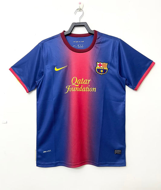 12-13 Barcelona Home Retro Jersey