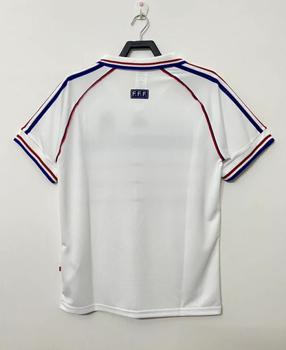 98 France Away Retro Jersey